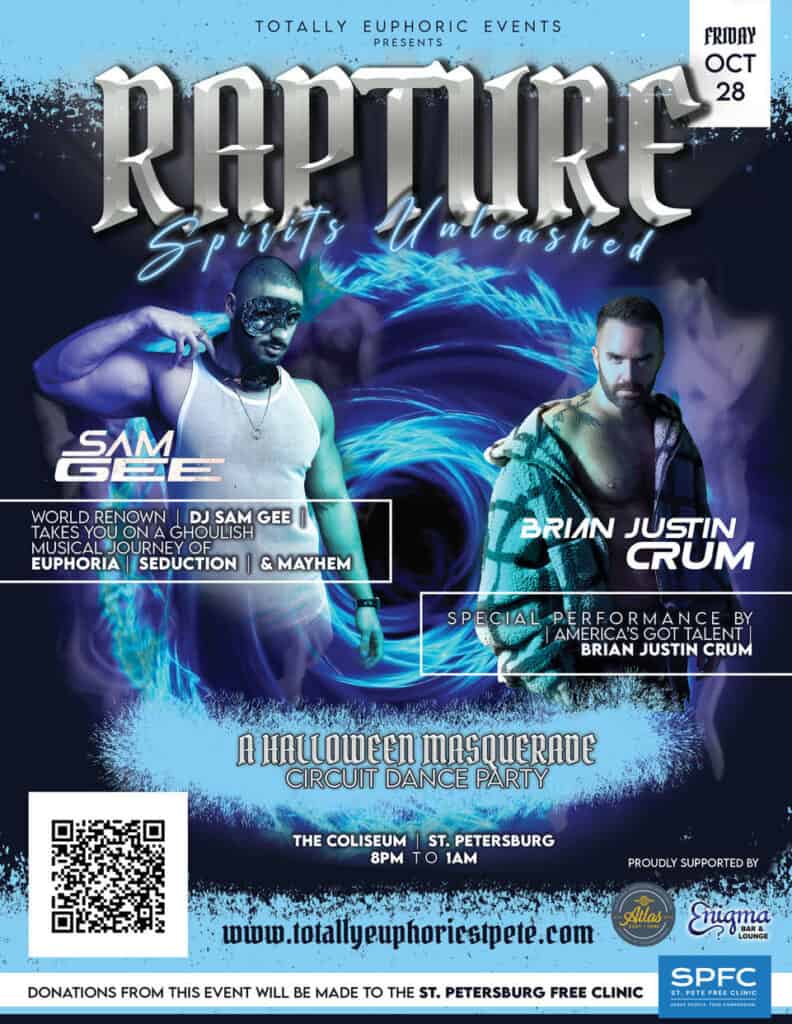 A promotional poster for Rapture