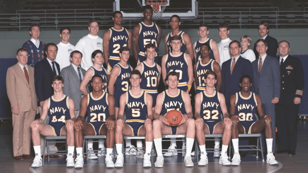 The Navy Midshipmen basketball team