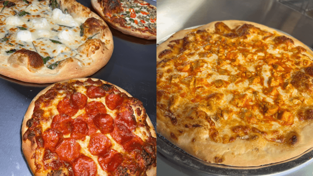 Several pizzas at Slice of Gulfport
